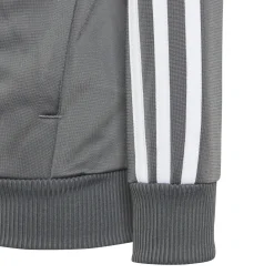 Tiberio 3-Streifen Colorblock Shiny Kids Trainingsanzug