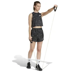 Train Essentials Allover Print Workout Shorts