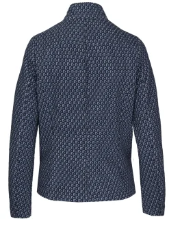 Trendiger Jerseyblazer mit 2-Knopf-Verschluß