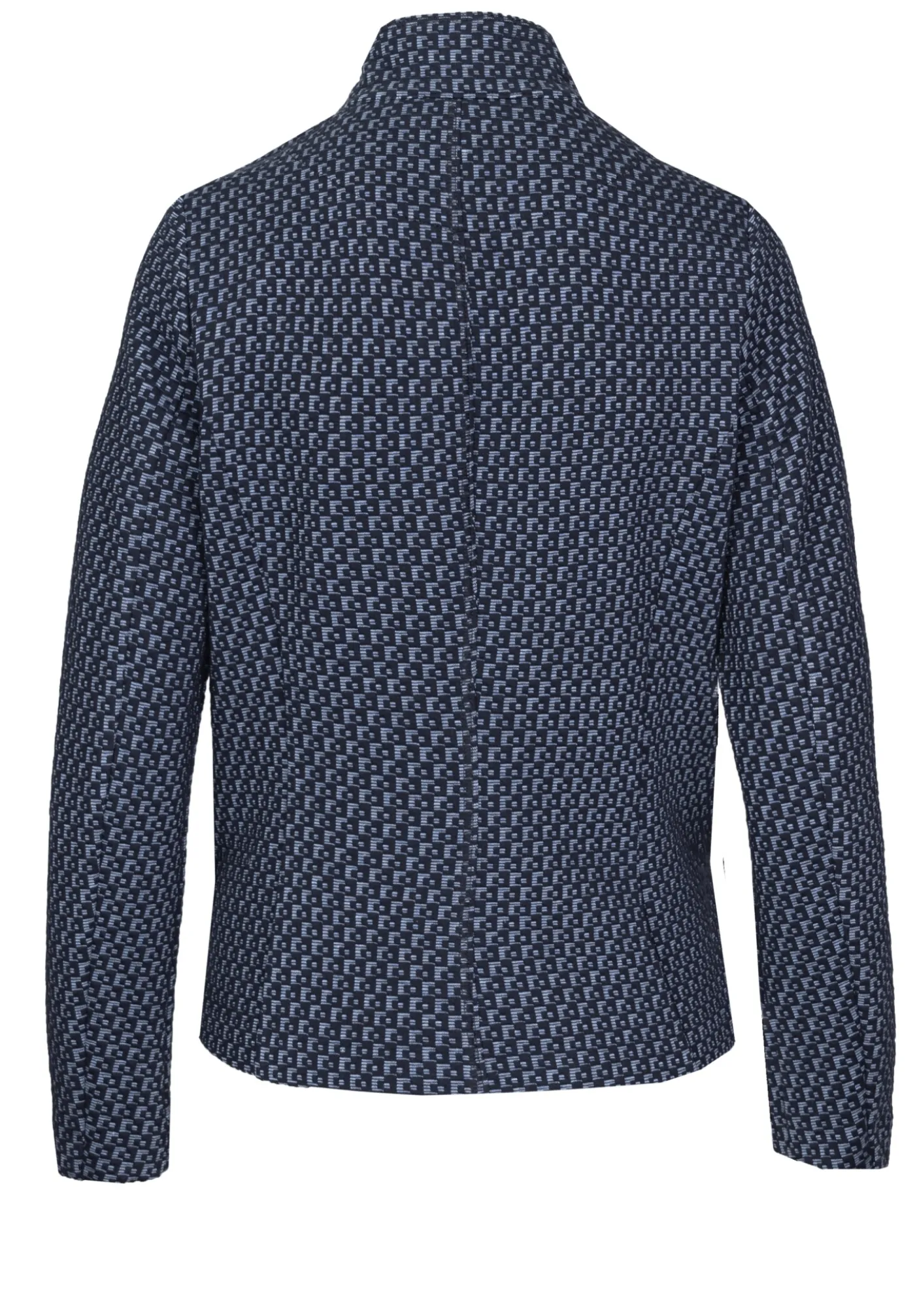 Trendiger Jerseyblazer mit 2-Knopf-Verschluß