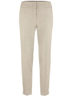 Trendige Stretch-Hose mit breitem Formbund