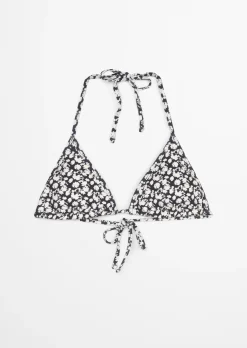 TRIANGLE-BIKINI-TOP MIT FLORALEM MUSTER