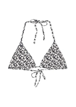 TRIANGLE-BIKINI-TOP MIT FLORALEM MUSTER