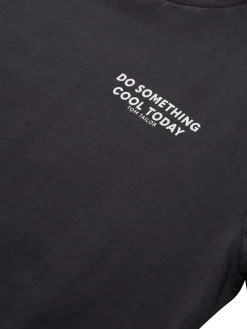 T-Shirt mit Print am Rücken