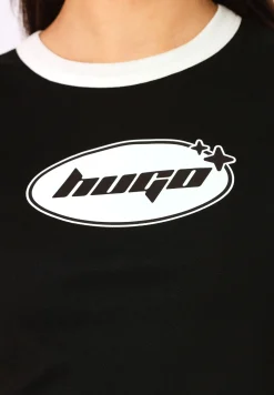 T-Shirt aus Baumwoll-Jersey mit saisonalem Grafik-Print