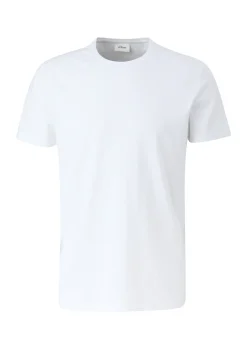 T-Shirt aus Baumwollstretch