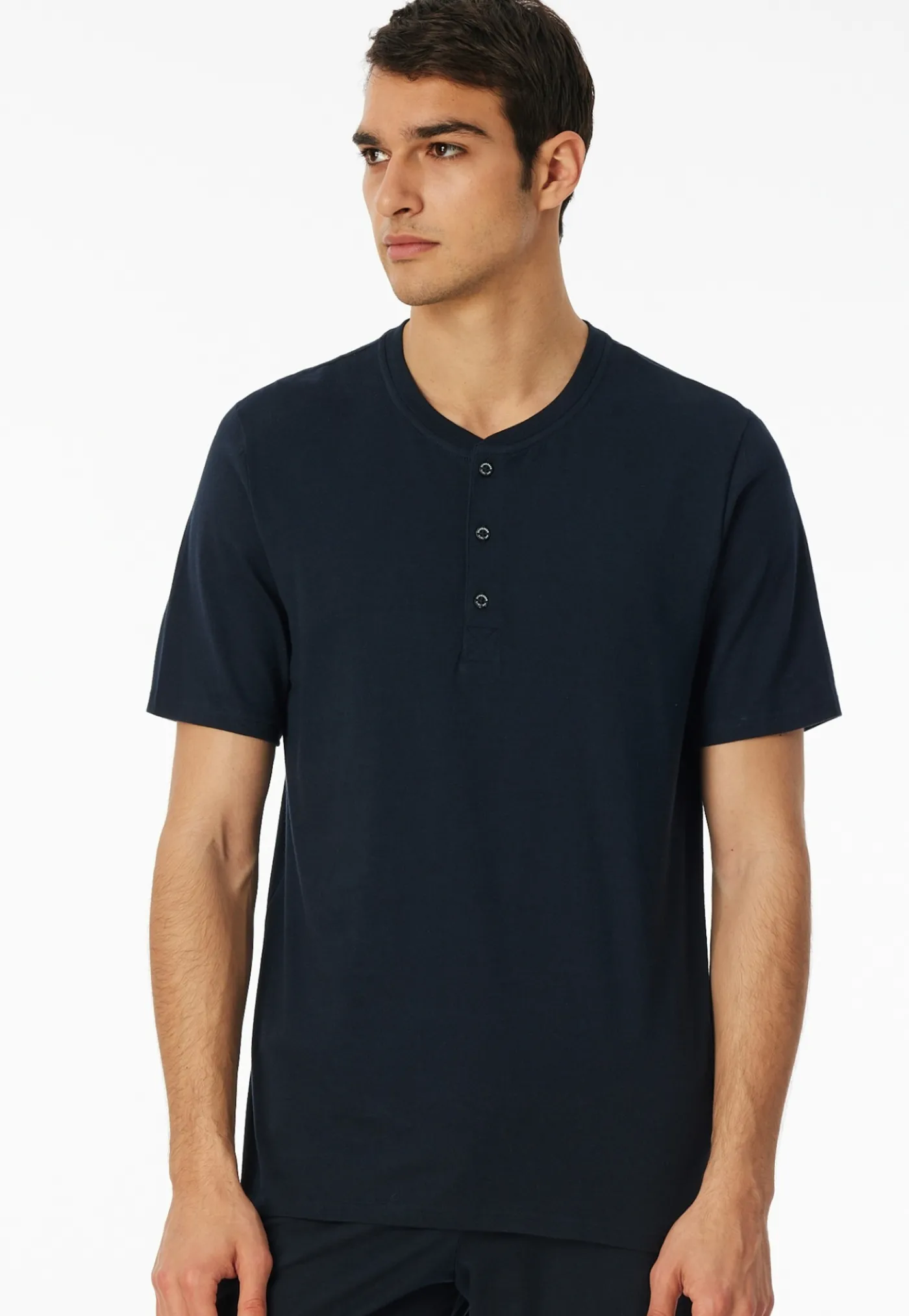 T-Shirt Knopfleiste