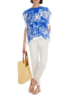 T-Shirt mit Allover-Muster
