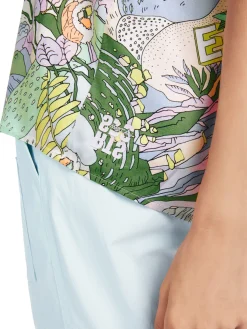 T-Shirt mit Allover-Muster