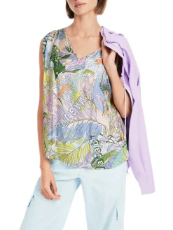 T-Shirt mit Allover-Muster