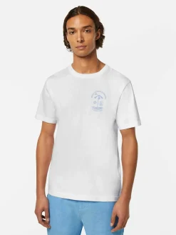 T-Shirt mit Artwork-Print