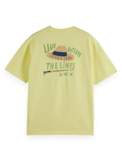 T-Shirt mit Artwork-Print