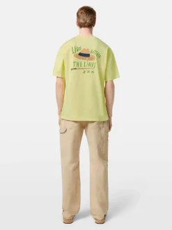 T-Shirt mit Artwork-Print