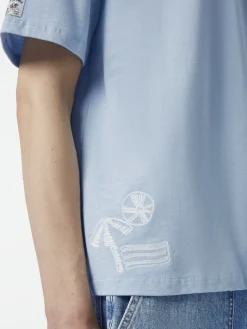 T-Shirt mit Artwork-Print