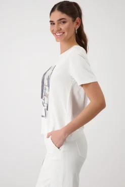 T-Shirt mit Biarritz Print