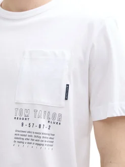 T-Shirt mit Brusttasche