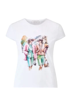 T-Shirt mit City Girls Print