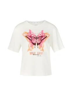 T-Shirt mit 3D-Motiv