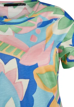 T-Shirt mit floralem Print