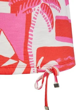 T-Shirt mit floralem Print