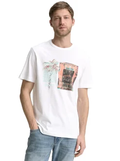 T-Shirt mit Foto-Print