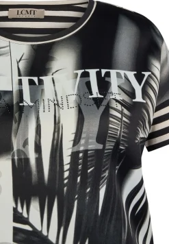 T-Shirt mit Glitzersteinen
