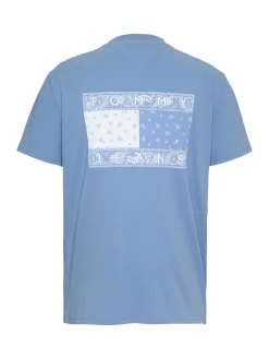 T-Shirt mit Logo hinten