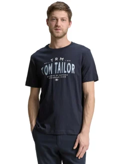 T-Shirt mit Logo-Print