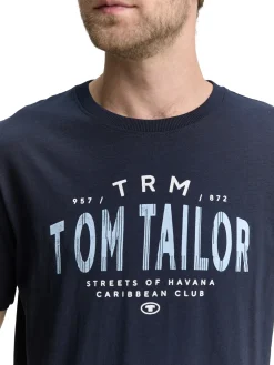 T-Shirt mit Logo-Print