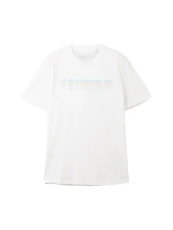 T-Shirt mit Logo Print