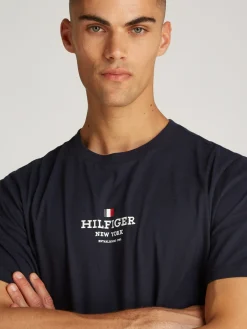T-Shirt mit Logo und Rundhalsausschnitt