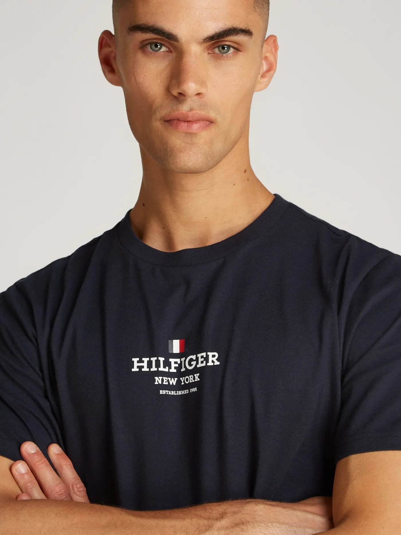 T-Shirt mit Logo und Rundhalsausschnitt