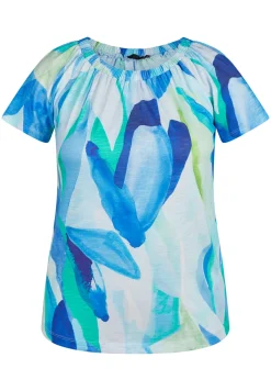 T-Shirt mit modernem Muster