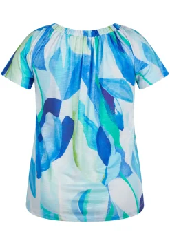 T-Shirt mit modernem Muster