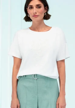 T-Shirt mit Pailletten