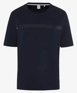 T-Shirt mit Pailletten