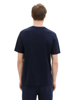 T-Shirt mit Piqué Struktur