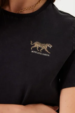 T-Shirt mit Rundhalsausschnitt