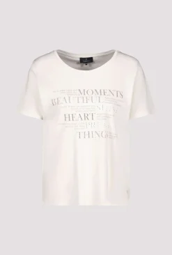 T-Shirt mit Strasssteinen