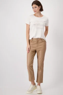 T-Shirt mit Strasssteinen