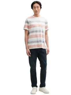 T-Shirt mit Streifenmuster