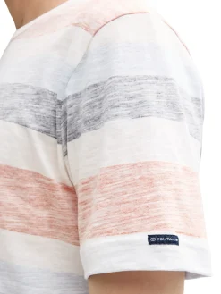 T-Shirt mit Streifenmuster