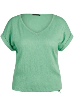 T-Shirt mit V-Ausschnitt