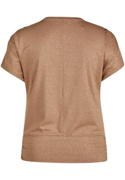 T-Shirt mit V-Ausschnitt