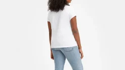 T-Shirt Print weiß