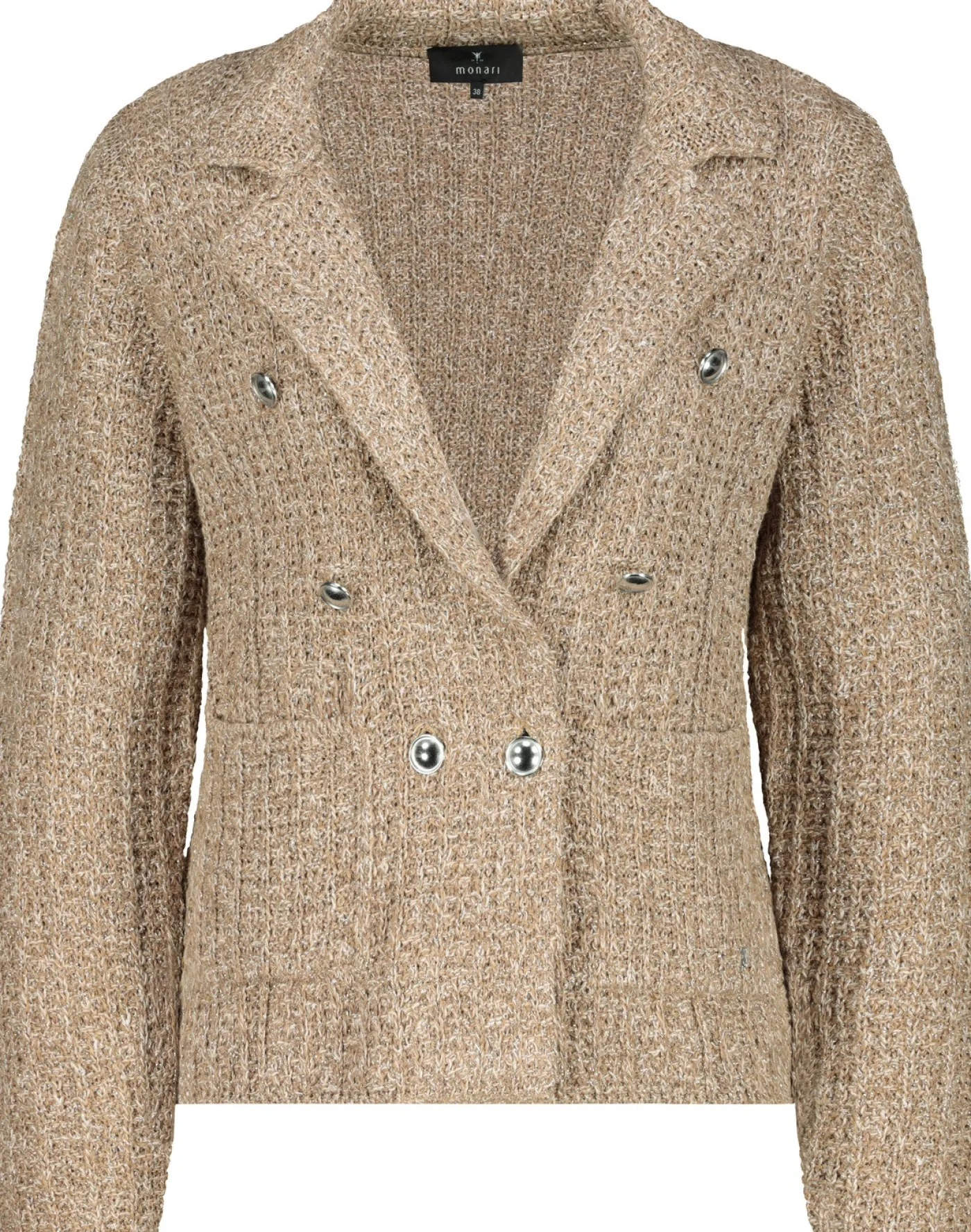 Tweed-Strickblazer