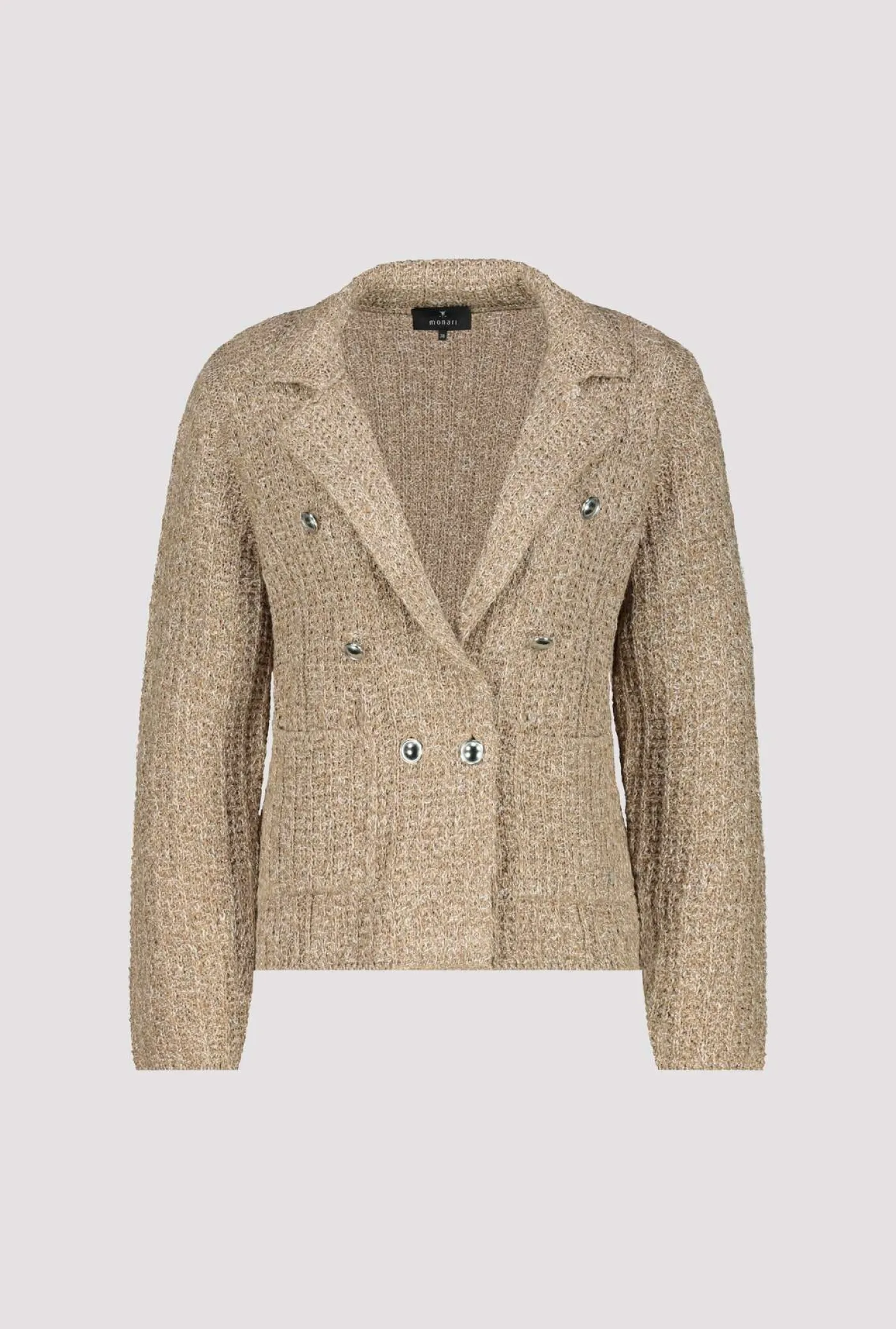 Tweed-Strickblazer