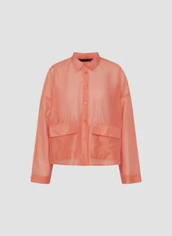Unifarbene Bluse