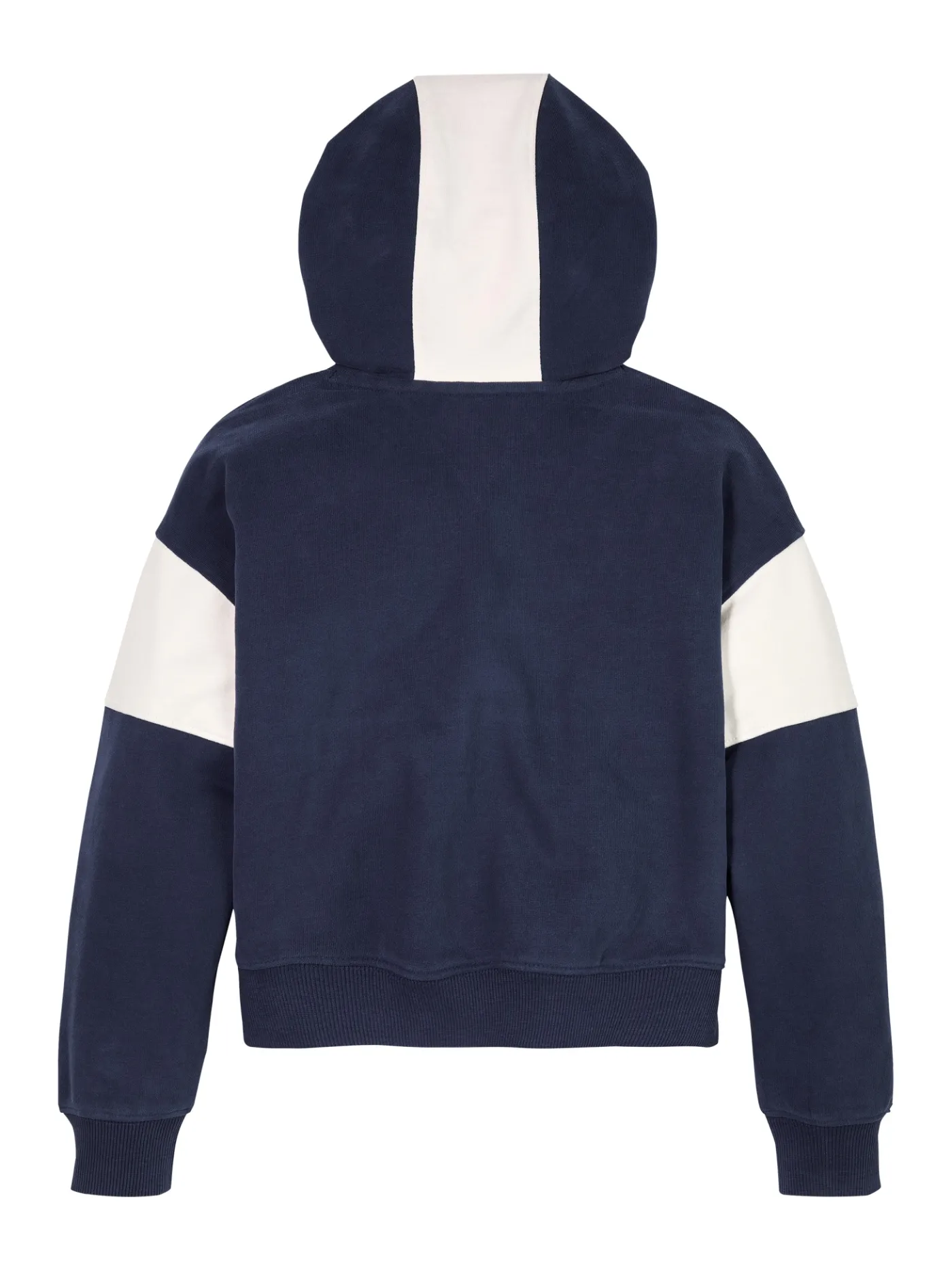 Varsity-Hoodie mit Color Block-Design