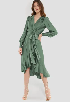 Vokuhila-Kleid